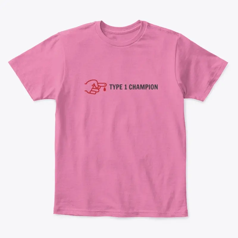 Type 1 Champion Kids T Shirt