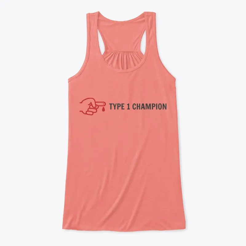 Female flowy Type 1 Champion Tank Top